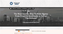 Desktop Screenshot of investorassist.com.au